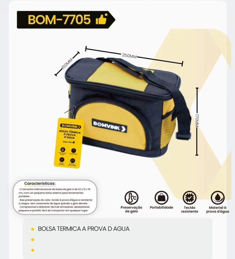 Bolsa Térmica à Prova d’Água