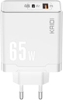 Carregador Tipo-C Kaidi GaN 65W KD-681CC