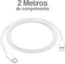 Cabo iPhone Apple USB-C para Lightning 2m