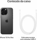 Apple iPhone 16 Pro Max (256 GB) – Titânio preto