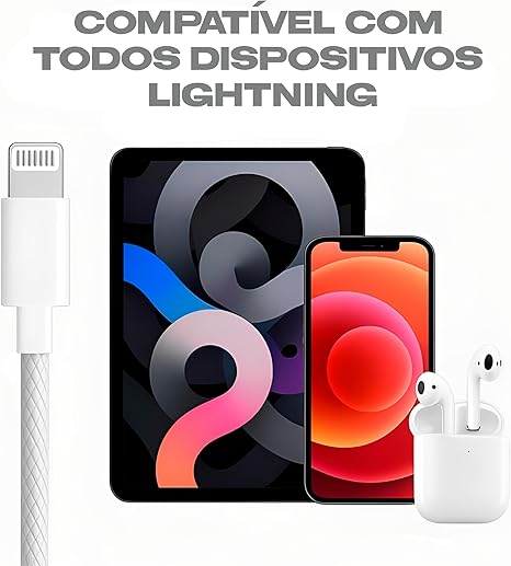 Cabo iPhone Apple USB-C para Lightning 2m