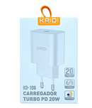 Carregador Turbo PD 20W Kridi KD-108