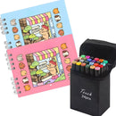 Kit Bobbie Goods + 24 Canetinhas Coloridas Pintar