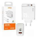 Carregador Tipo-C Kaidi GaN 65W KD-681CC