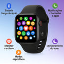 Kit Smartwatch Relógio Inteligente + Fone Ouvido Kaidi Kd790