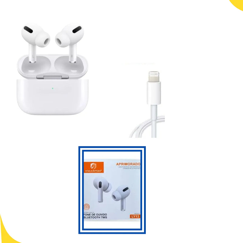 Fone Bluetooth LY13 PB - H'maston Estilo AirPods