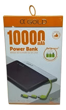 Power Bank 10000mah agold