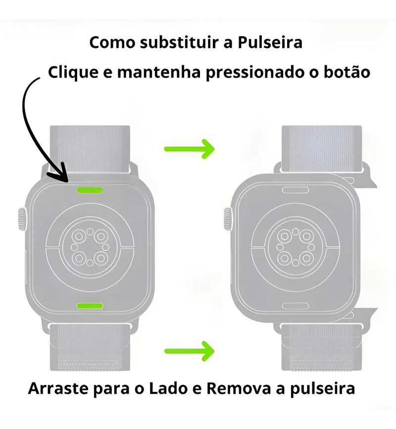 Smart Watch K9 Ultra Pro Max 49mm Amoled +7 Pulseiras