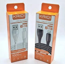 Cabo iPhone 1M Kaidi Carregamento Turbo - KD-11A