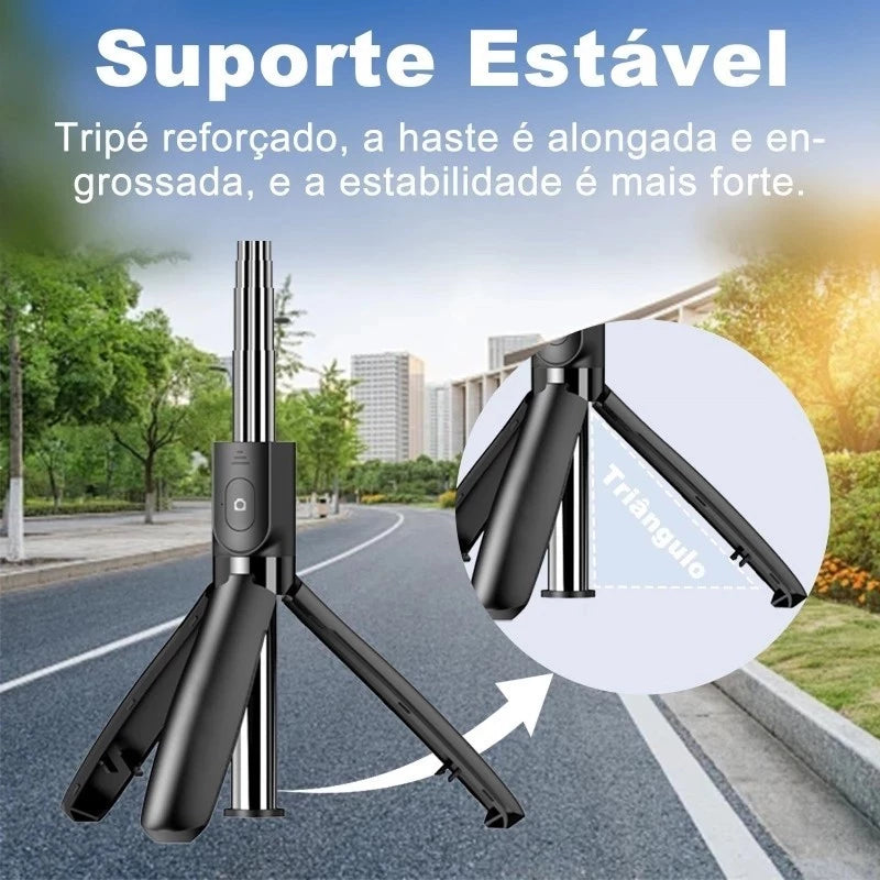 Tripé de Selfie Sem Fio H'Maston ZP22