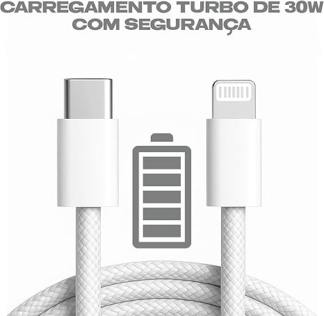 Cabo iPhone Apple USB-C para Lightning 2m