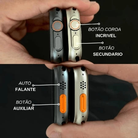 Smartwatch K13 Ultra Mini Khostar - 7 Puleiras