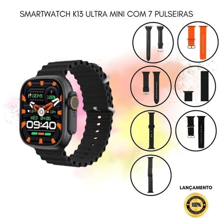 Smartwatch K13 Ultra Mini Khostar - 7 Puleiras