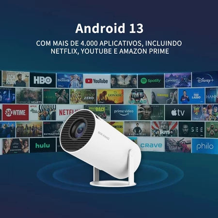 Projetor α'GOLD PRO PGTHV300 720P 4K